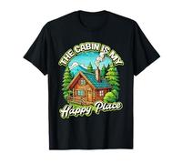 La cabane est mon endroit idéal pour des escapades dans la nature T-Shirt