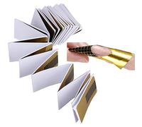 La Cabina 100pcs Ongles Forme pour Acrylique UV Gel Nail Art Conseils Extension Stickers