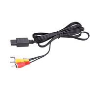 La Cabina Cordon Câble AV Audio Vidéo A / V TV par Câble pour 64 N64 GameCube NGC SNES SFC