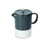 La Cafetière Cafetière à piston en céramique Cool Grey Barcelona 850 ml