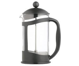 La Cafetière Cafetière en verre et polypropylène, huit tasses, coffret cadeau, noir