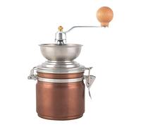 La Cafetière Moulin à café en acier inoxydable, finition cuivre, marron