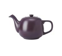 La Cafetière Théière classique traditionnelle à poignée confortable et bec verseur anti-goutte, sert 2 tasses, convient aux sachets de thé, facile à nettoyer, passe au lave-vaisselle, 650 ml, violet