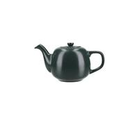 La Cafetière Théière classique traditionnelle avec poignée confortable et bec verseur anti-goutte, sert 2 tasses, pour sachets de thé, facile à nettoyer, passe au lave-vaisselle, 650 ml, vert