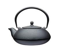 La Cafetière Théière japonaise en fonte 900 ml avec panier infuseur, 5 tasses (noir)