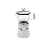 La Cafetière Verona Machine à expresso en verre, chrome, 6 tasses, coffret cadeau