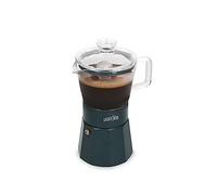 La Cafetière Verona Machine à expresso en verre, vert, 6 tasses, coffret cadeau