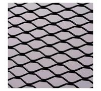La calandre de voiture présente les caractéristiqu Grilles Course À Monter Soi-même 100 Cm X 33 Cm Universelles Pour Pare-chocs Avant Voiture Grille D'aération En Nid D'abeille Feuille Maille(Black 11