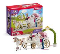 Figurine La calèche des mariés, dès 5 ans, schleich 42641 HORSE CLUB - coffret, 106 pièces