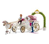 Schleich – Calèche de mariage Horse Club – Jeu véhicule – Jouet dès 5 ans