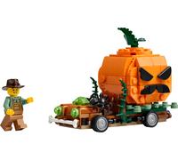 La camionnette de la citrouille d'Halloween