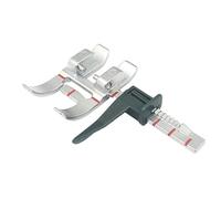 La Canilla - Pied-de-biche avec guide réglable compatible avec les machines à coudre PFAFF Hobby, Performance, Creative, Ambition, Tiptronic, Expression, Select et Smarter