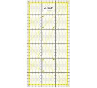 La Canilla ® - Règle Patchwork 30x15cm Règle Universelle pour Tapis de Découpe Transparente avec Graduations en CM, MM et Angles | Pour la Couture, Bricolage, Patchwork, Quilting, Courtepointe