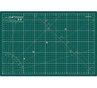 La Canilla Tapis de Découpe Auto-Cicatrisant A3 (45 x 30 cm - 18x12") Self-Healing Cutting Mat Planche Coupe pour Couture Patchwork Modelisme Cutter | Marqué en Centimètres et en Pouces