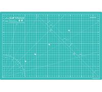 La Canilla ® - Tapis de Découpe avec surface d'auto-guérison A3 (45x30cm) Plaque de Découpe, Planche à Découper Centimètres et Pouces | 5 couches de PVC | Pour Couture, Artisanat,Patchwork (Mint)