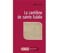 La cantilène de sainte Eulalie - Roger Bevand - L'harmattan - broché - Roman