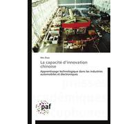 La capacité d innovation chinoise - ZHAO-W - P.academiques Francophones - broché - Essai