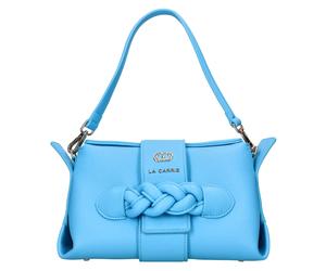 La Carrie - Leila Faux Leather Bag - Femme - Sacs - Bleu - Taille: ONE Size
