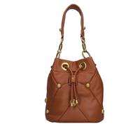 La Carrie - Sac seau Stud LC - Femme - Sacs - Brun - Taille: ONE Size