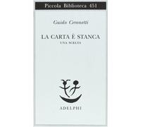 La carta è stanca. Una scelta