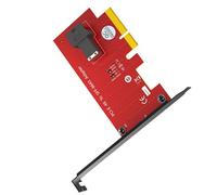 La carte adaptateur PCIeX4 transforme la connexion SFF 8643 pour un traitement et un stockage optimisés des données. Adaptateur d'installation facile