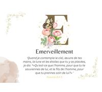 La Carte Cadeau Prophétique - lettre E