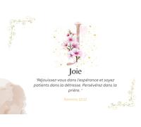La Carte Cadeau Prophétique - lettre J