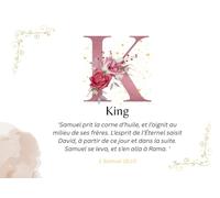 La Carte Cadeau Prophétique - lettre K