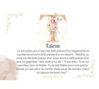 La Carte Cadeau Prophétique - lettre T