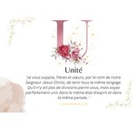 La Carte Cadeau Prophétique - lettre U