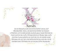 La Carte Cadeau Prophétique - lettre X