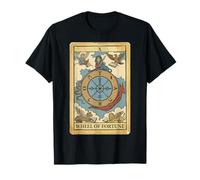 La Carte de Tarot à 10 Roues de X Vintage Fortune Tellers T-Shirt