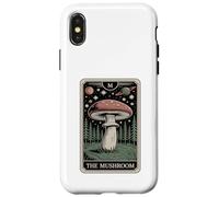 La Carte de Tarot aux Champignons | Cottagecore Forager Mycologist Coque pour iPhone X/XS