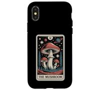 La Carte de Tarot aux Champignons | Cottagecore Fungi Forager Mycologist Coque pour iPhone X/XS