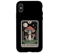 La Carte de Tarot aux Champignons | Cottagecore Fungi Forager Mycologist Coque pour iPhone X/XS