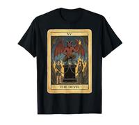 La Carte de Tarot des 15 Diables maléfiques XV Design T-Shirt