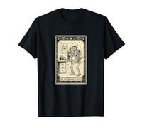 La Carte de Tarot du microbiologiste Spooky Gothic Biology Science T-Shirt