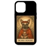 La Carte de Tarot Holy Frenchie Bouledogue français drôle Coque pour iPhone 12 Pro Max