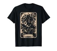 La Carte de Tarot Monstera Deliciosa | Sorcière Verte T-Shirt