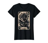 La Carte de Tarot Monstera Deliciosa | Sorcière Verte T-Shirt Graphique avec Valeur