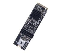 La carte d'extension Plug Play USB 3.0 pour disques durs offre une vitesse de 10 Gbit/s optimisée pour une utilisation multiple d'appareils, boîtier externe NVMe SSD