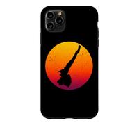 La Carte du lac de Garde rétro Coucher de Soleil en Italie Coque pour iPhone 11 Pro Max
