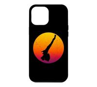 La Carte du lac de Garde rétro Coucher de Soleil en Italie Coque pour iPhone 12 Pro Max