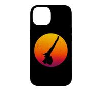 La Carte du lac de Garde rétro Coucher de Soleil en Italie Coque pour iPhone 14