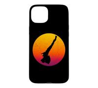 La Carte du lac de Garde rétro Coucher de Soleil en Italie Coque pour iPhone 15 Plus