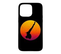 La Carte du lac de Garde rétro Coucher de Soleil en Italie Coque pour iPhone 15 Pro Max