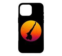 La Carte du lac de Garde rétro Coucher de Soleil en Italie Coque pour iPhone 16 Pro Max