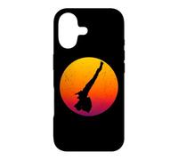 La Carte du lac de Garde rétro Coucher de Soleil en Italie Coque pour iPhone 17