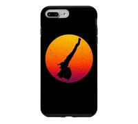 La Carte du lac de Garde rétro Coucher de Soleil en Italie Coque pour iPhone 7 Plus/8 Plus
