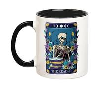 La Carte Du Tarot Du Lecteur Tasse À Café Céramique Tasse Avec Anse Mug Pour Espresso Cuisine Travail 330Ml